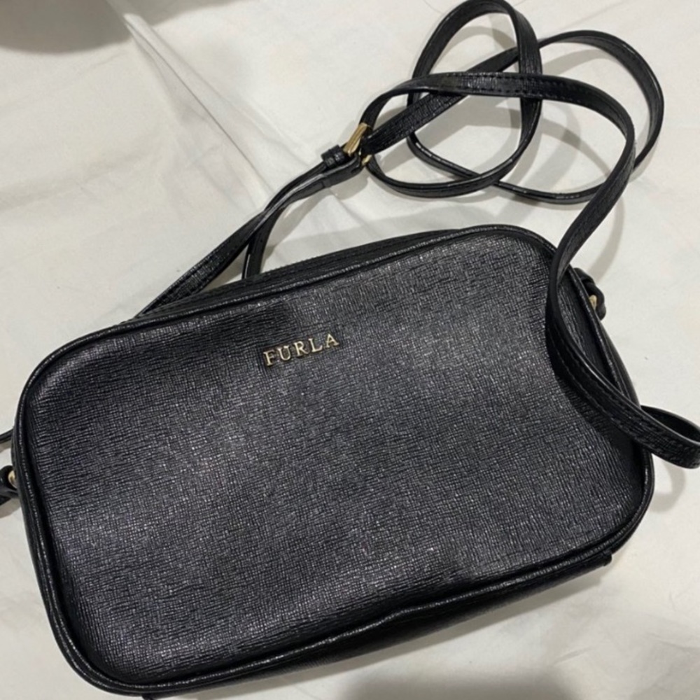 Furla Black Crossbody Bag